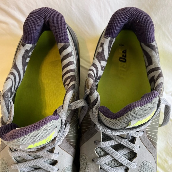 👟💕Nike “fly wire” smears in black, grey and green size 9 - Picture 7 of 10